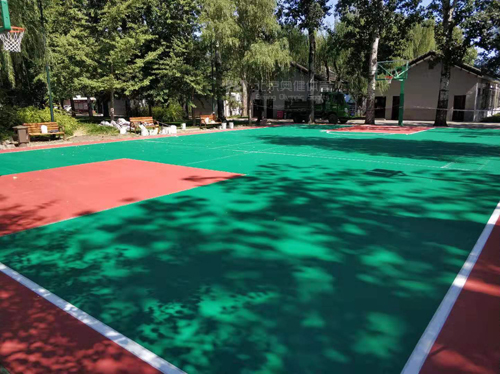 天壇公園塑膠籃球場地