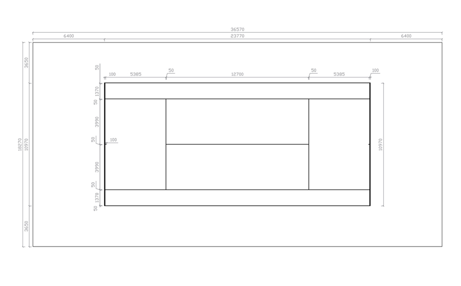 網(wǎng)球場(chǎng)場(chǎng)地尺寸
