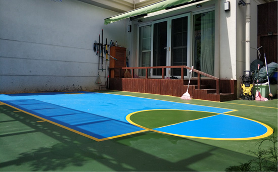 丙烯酸籃球場做法注意事項