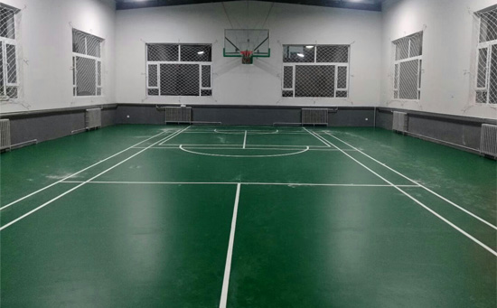 羽毛球運動地板發(fā)泡層底面用紋路