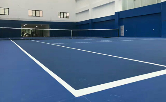 室內丙烯酸網球場圖片