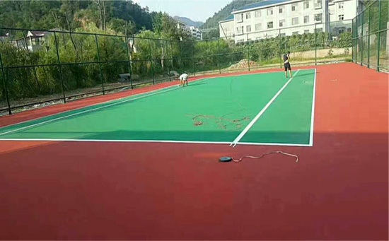 塑膠球場(chǎng)施工找?jiàn)W健體育