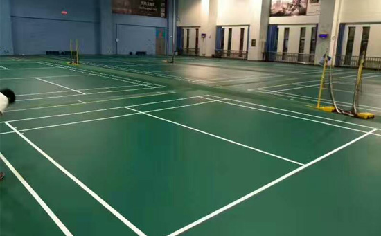 塑膠羽毛球場地圖片