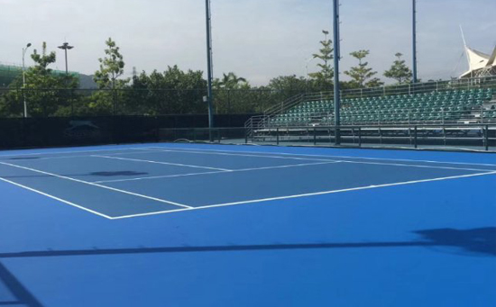 塑膠網(wǎng)球場(chǎng)特點(diǎn)