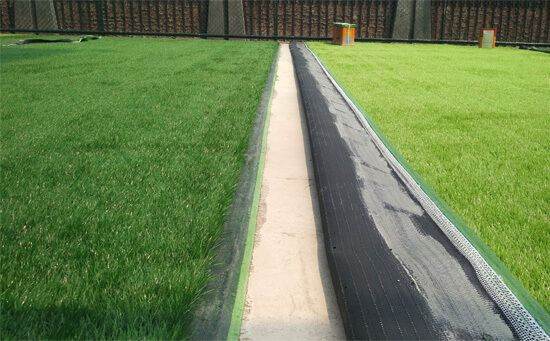 學(xué)校足球場草坪施工步驟